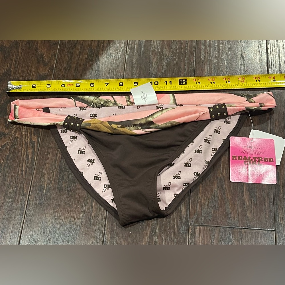 Realtree Girl Camo Bikini Bottom Size X-Large Advantage Max-1 Camouflage NEW - Picture 1 of 5
